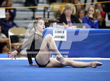 Thumbnail 1 in CHSAA 5A Prelims (Floor) photogallery.