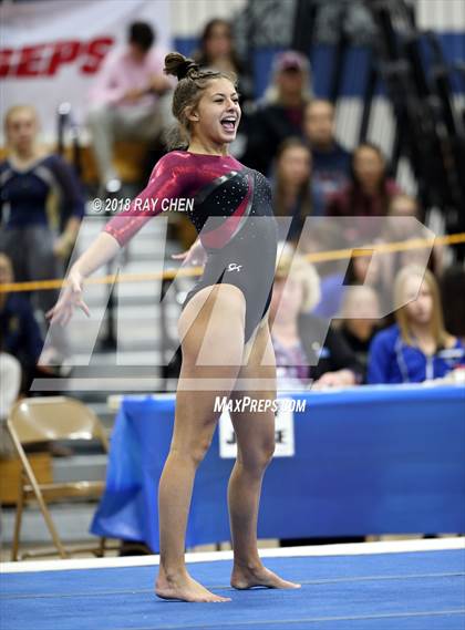 Thumbnail 1 in CHSAA 5A Prelims (Floor) photogallery.