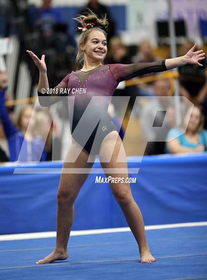 Thumbnail 2 in CHSAA 5A Prelims (Floor) photogallery.