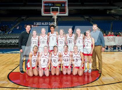Thumbnail 3 in Holliday vs Columbus (UIL 3A Basketball Semifinal) photogallery.