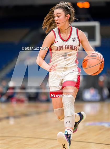 Thumbnail 1 in Holliday vs Columbus (UIL 3A Basketball Semifinal) photogallery.