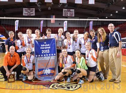 Thumbnail 3 in Starmount vs. Raleigh Charter (NCHSAA 1A Final) photogallery.