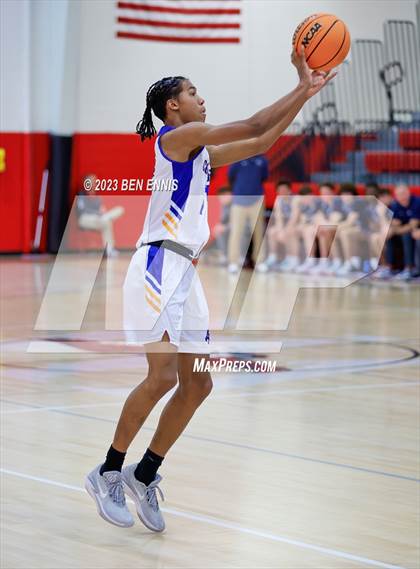 Thumbnail 2 in Grace Christian Academy vs. Creekside Christian Academy (War Eagles Classic) photogallery.