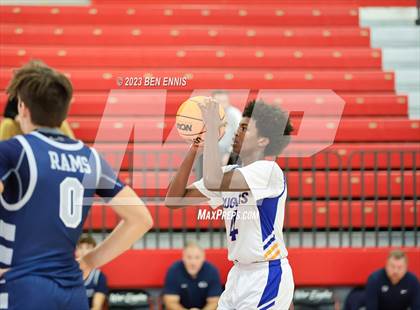 Thumbnail 3 in Grace Christian Academy vs. Creekside Christian Academy (War Eagles Classic) photogallery.