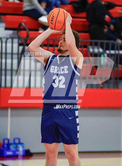 Thumbnail 2 in Grace Christian Academy vs. Creekside Christian Academy (War Eagles Classic) photogallery.