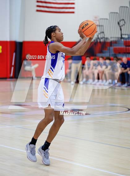 Thumbnail 1 in Grace Christian Academy vs. Creekside Christian Academy (War Eagles Classic) photogallery.