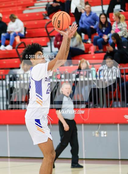 Thumbnail 2 in Grace Christian Academy vs. Creekside Christian Academy (War Eagles Classic) photogallery.
