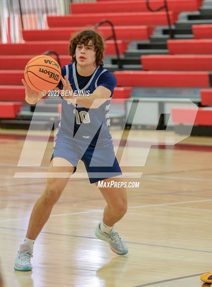 Thumbnail 1 in Grace Christian Academy vs. Creekside Christian Academy (War Eagles Classic) photogallery.