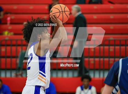 Thumbnail 2 in Grace Christian Academy vs. Creekside Christian Academy (War Eagles Classic) photogallery.