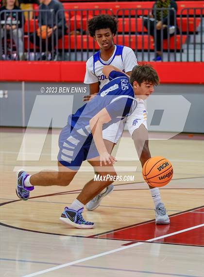 Thumbnail 3 in Grace Christian Academy vs. Creekside Christian Academy (War Eagles Classic) photogallery.