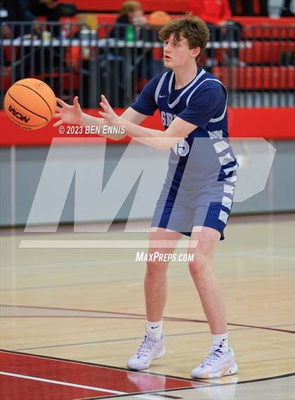 Thumbnail 2 in Grace Christian Academy vs. Creekside Christian Academy (War Eagles Classic) photogallery.