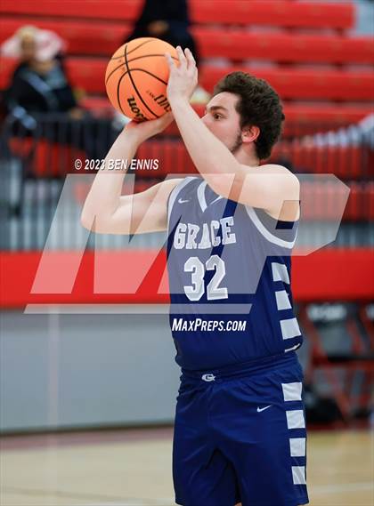 Thumbnail 1 in Grace Christian Academy vs. Creekside Christian Academy (War Eagles Classic) photogallery.