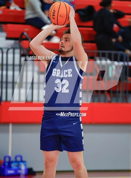 Thumbnail 3 in Grace Christian Academy vs. Creekside Christian Academy (War Eagles Classic) photogallery.