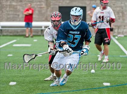 Thumbnail 3 in Medfield vs Hingham (MIAA Division 2 East Final) photogallery.