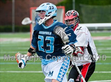 Thumbnail 1 in Medfield vs Hingham (MIAA Division 2 East Final) photogallery.