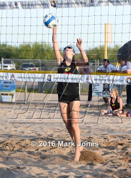 Thumbnail 3 in Chaparral @ Xavier College Prep (AIA D1 Semifinal) photogallery.