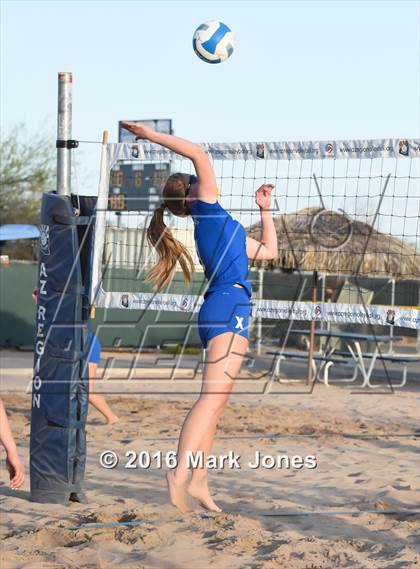 Thumbnail 1 in Chaparral @ Xavier College Prep (AIA D1 Semifinal) photogallery.