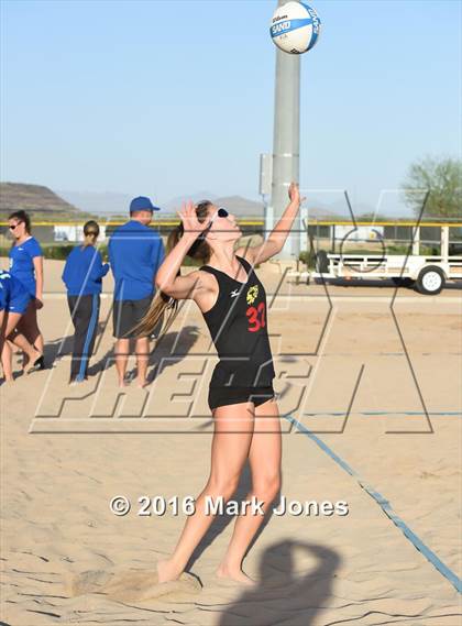 Thumbnail 1 in Chaparral @ Xavier College Prep (AIA D1 Semifinal) photogallery.