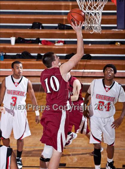Thumbnail 2 in Morristown-Hamblen West vs. Cherokee photogallery.