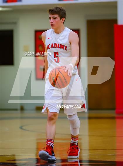 Thumbnail 3 in Los Alamos @ Albuquerque Academy (NMAA 5A 1st Round) photogallery.