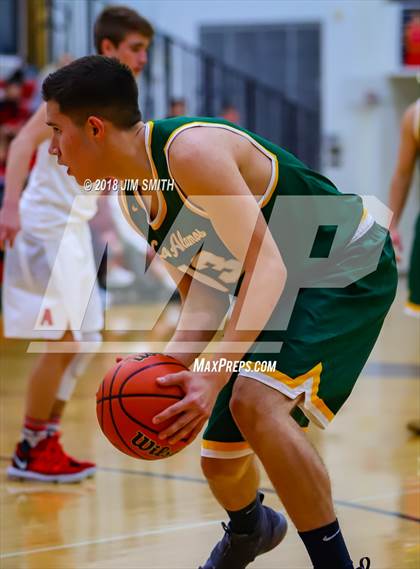 Thumbnail 1 in Los Alamos @ Albuquerque Academy (NMAA 5A 1st Round) photogallery.