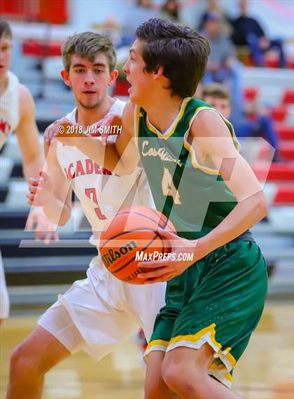 Thumbnail 3 in Los Alamos @ Albuquerque Academy (NMAA 5A 1st Round) photogallery.