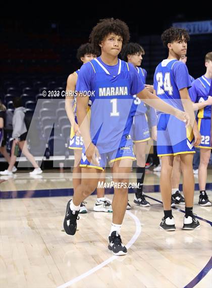 Thumbnail 2 in Marana vs Tucson High Magnet School (MLK Basketball Classic) photogallery.