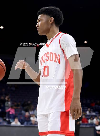 Thumbnail 2 in Marana vs Tucson High Magnet School (MLK Basketball Classic) photogallery.