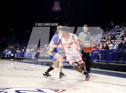 Thumbnail 1 in Marana vs Tucson High Magnet School (MLK Basketball Classic) photogallery.