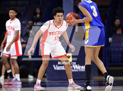 Thumbnail 2 in Marana vs Tucson High Magnet School (MLK Basketball Classic) photogallery.