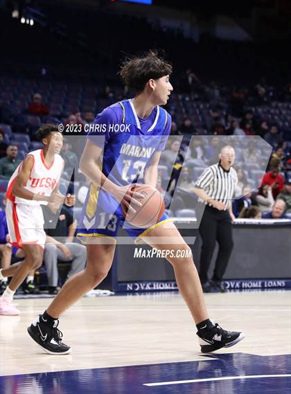 Thumbnail 3 in Marana vs Tucson High Magnet School (MLK Basketball Classic) photogallery.