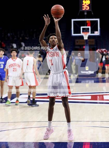 Thumbnail 1 in Marana vs Tucson High Magnet School (MLK Basketball Classic) photogallery.