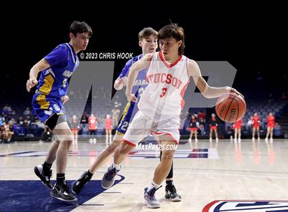 Thumbnail 3 in Marana vs Tucson High Magnet School (MLK Basketball Classic) photogallery.