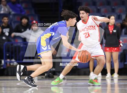 Thumbnail 3 in Marana vs Tucson High Magnet School (MLK Basketball Classic) photogallery.