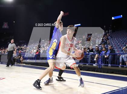Thumbnail 2 in Marana vs Tucson High Magnet School (MLK Basketball Classic) photogallery.