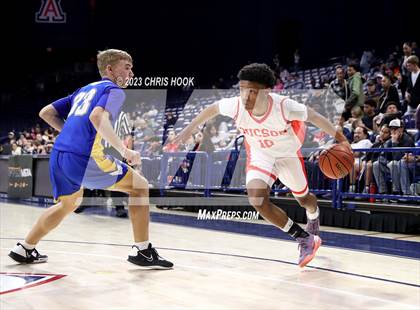 Thumbnail 3 in Marana vs Tucson High Magnet School (MLK Basketball Classic) photogallery.