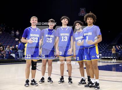 Thumbnail 3 in Marana vs Tucson High Magnet School (MLK Basketball Classic) photogallery.