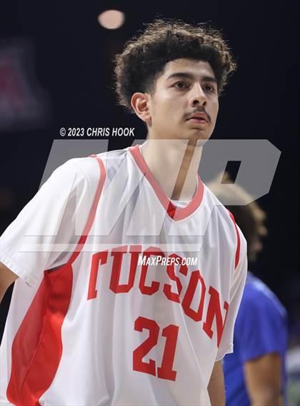 Thumbnail 3 in Marana vs Tucson High Magnet School (MLK Basketball Classic) photogallery.