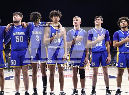 Thumbnail 2 in Marana vs Tucson High Magnet School (MLK Basketball Classic) photogallery.