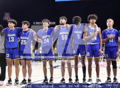 Thumbnail 3 in Marana vs Tucson High Magnet School (MLK Basketball Classic) photogallery.