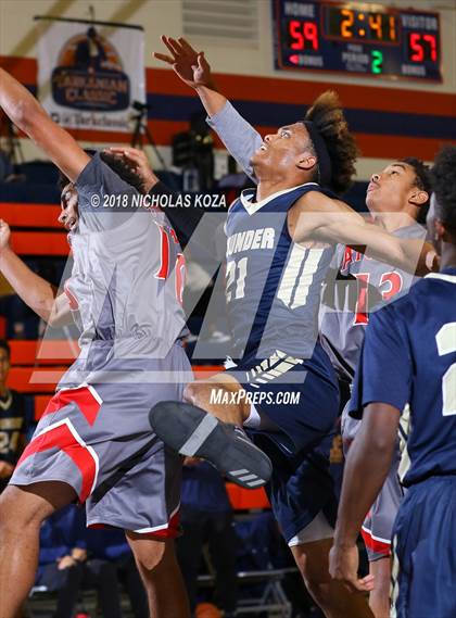 Thumbnail 1 in Desert Vista vs. Denver East (Tarkanian Classic) photogallery.
