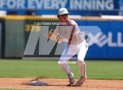Thumbnail 1 in London vs. Wall (UIL 3A Baseball State Semifinal) photogallery.