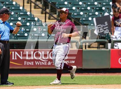 Thumbnail 1 in London vs. Wall (UIL 3A Baseball State Semifinal) photogallery.