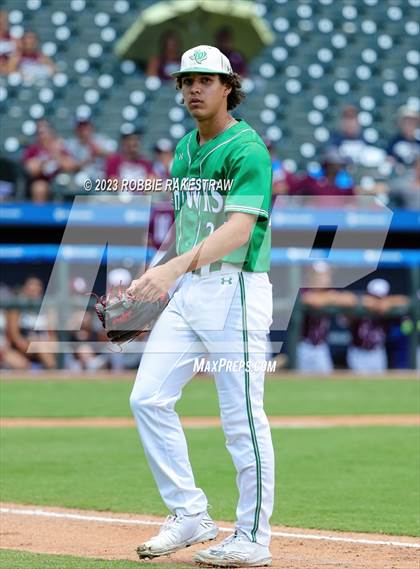 Thumbnail 3 in London vs. Wall (UIL 3A Baseball State Semifinal) photogallery.
