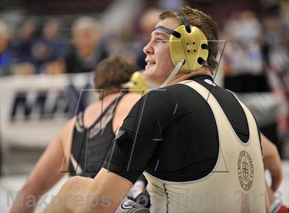 Thumbnail 3 in PIAA AA Wrestling Championships (Quarterfinals) photogallery.