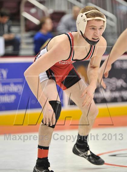 Thumbnail 2 in PIAA AA Wrestling Championships (Quarterfinals) photogallery.