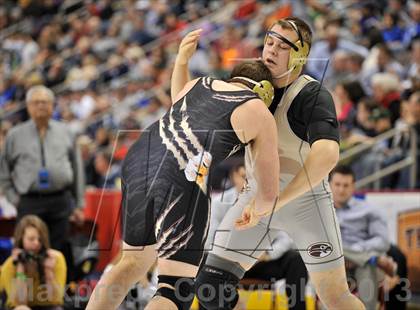 Thumbnail 2 in PIAA AA Wrestling Championships (Quarterfinals) photogallery.