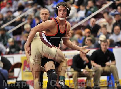 Thumbnail 2 in PIAA AA Wrestling Championships (Quarterfinals) photogallery.