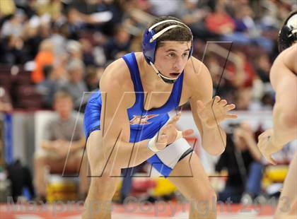 Thumbnail 3 in PIAA AA Wrestling Championships (Quarterfinals) photogallery.