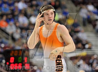 Thumbnail 3 in PIAA AA Wrestling Championships (Quarterfinals) photogallery.
